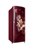 Samsung RR20D1723RZ/HL 183 Ltrs Direct Cool Single Door Refrigerator (Midnight Blossom Red)