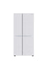 LG GL-B257DLW3 650 Ltrs Convertible Side By Side Refrigerator, Linen White