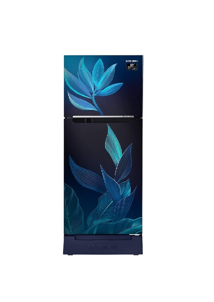 Samsung RT28C31429U/HL 236 Ltrs Frost Free Double Door Refrigerator (Paradise Bloom Blue)