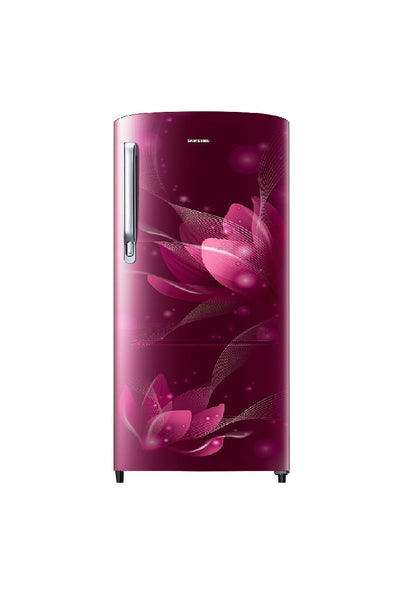 Samsung RR20C2712R8/NL 183 Ltrs Direct Cool Single Door Refrigerator (Blooming Saffron Red)