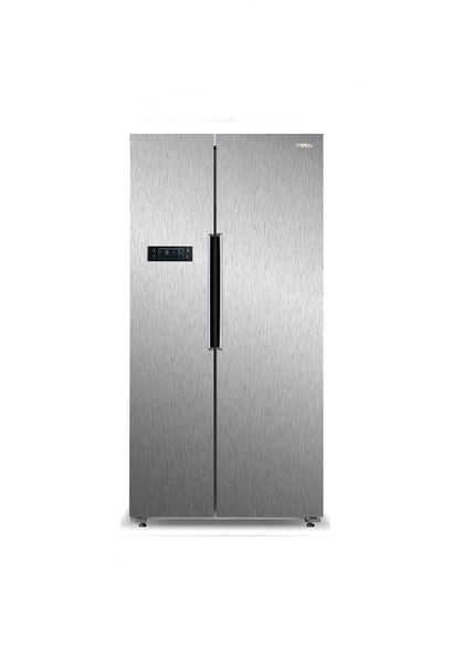 Whirlpool 537 Ltrs WS SBS Side-By-Side Refrigerator, Steel (21194)