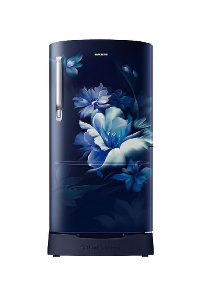 Samsung RR20D1823UZ/HL 183 Ltrs Direct Cool Single Door Refrigerator (Midnight Blossom Blue)