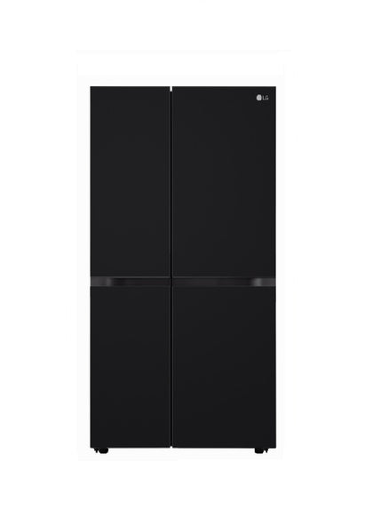 LG GL-B257DBM3 650 Lts Convertible Side By Side Refrigerator (Black Mirror)