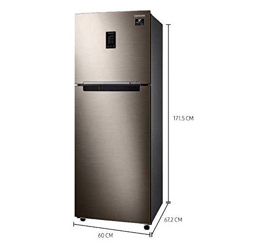 Samsung RT37T4632DX/HL 336 L 2 Star Inverter Frost-Free Double Door Refrigerator
