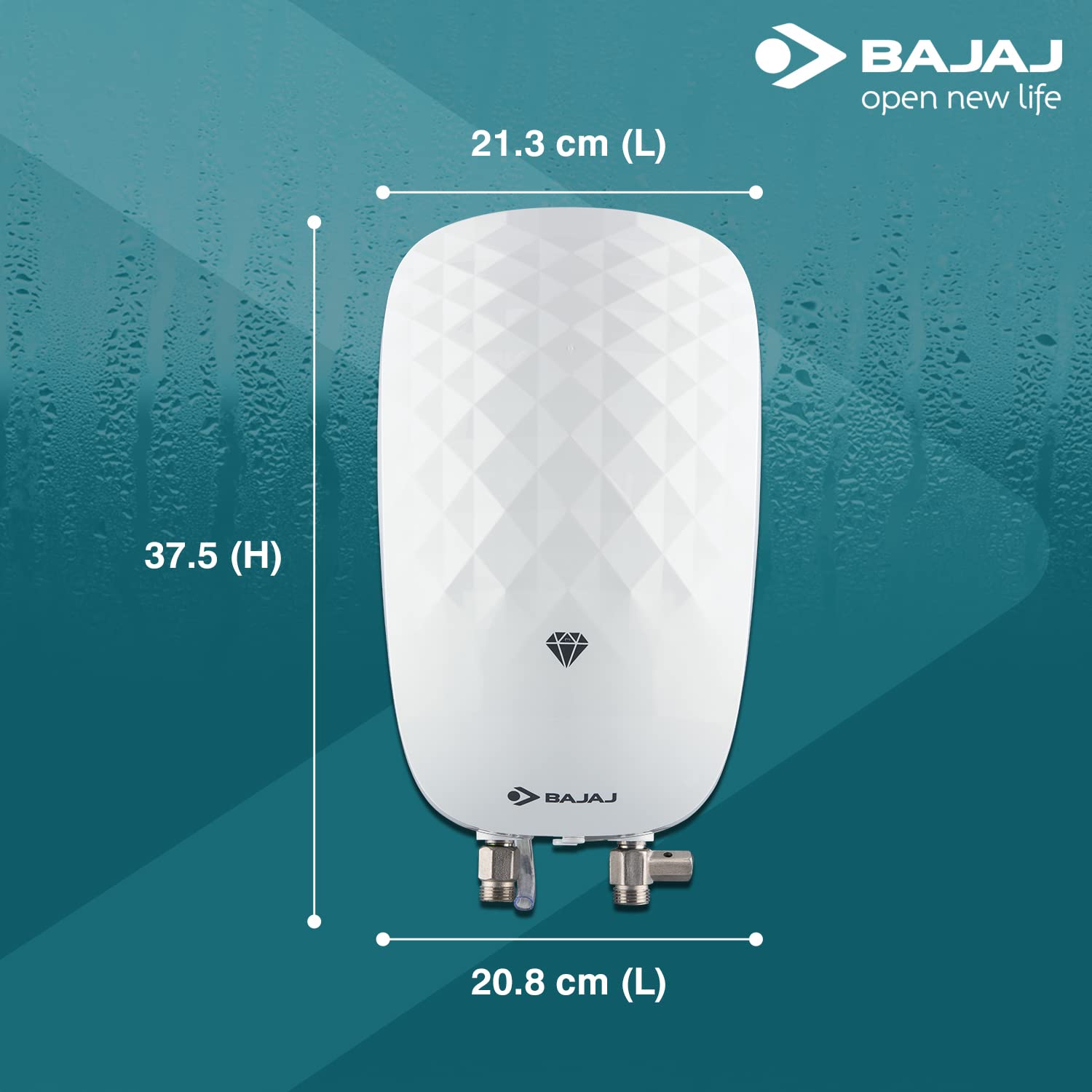 Bajaj Geyser Juvel Instant 3 Ltr Vertical Water Heater