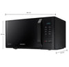 Samsung 23 L MS23A3513AK/TL Solo Microwave Oven (Black)