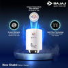 Bajaj Geyser New Shakti Storage 10Litre Vertical Water Heater (White)