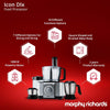Morphy Richards Icon DLX Food Processor, (Silver, 1000 Watts)