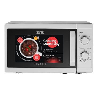 IFB 20PM-MEC2 20 Litre Solo Microwave Oven (White)