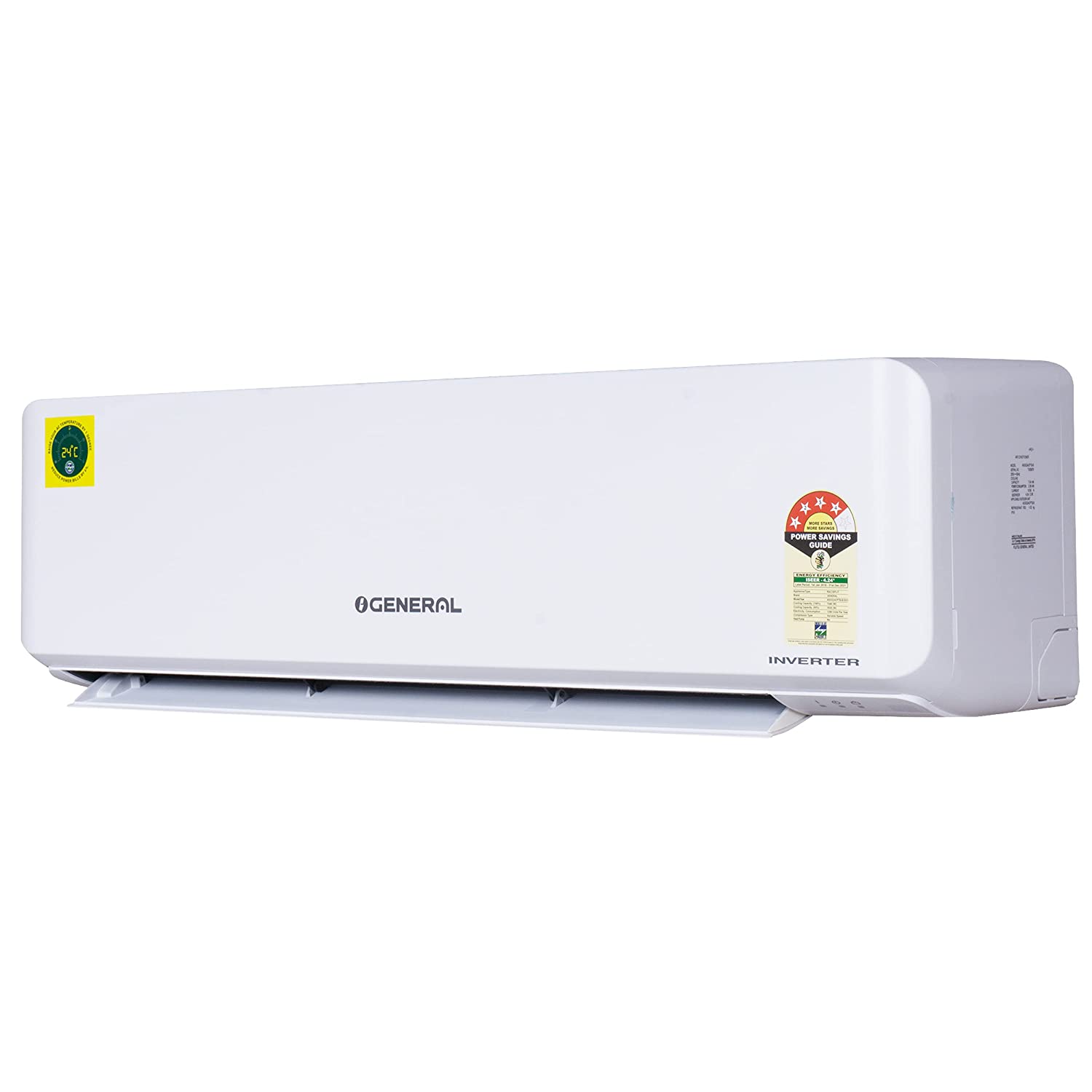 O-General ASGG24CPTB 2.0 Ton 4 Star Inverter Split Air Conditioner (White)