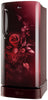 LG GL-D201ASEZ 190L 5 Star Inverter Direct-Cool Single Door Refrigerator (Scarlet Euphoria, Base stand with drawer), Red