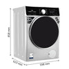 IFB Executive ZXS 8.5kg Inverter Washer Dryer Fresh (Silver)