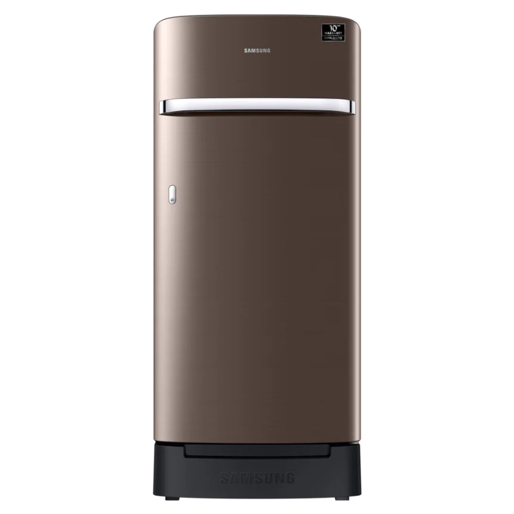 Samsung RR21C2H25DX/HL 189 Litres 5 Star Direct Cool Single Door Refrigerator (Luxe Brown)