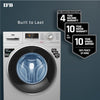 IFB SENATOR PLUS SXS 8 Kg 5 Star Front Load Washing Machine, Silver (8014)