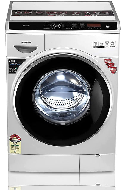 IFB Senator Smart Touch SX 8.5 Kg Fully-Automatic Front Loading Washing Machine, Silver