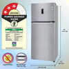 LG GL-T422VPZX 423L 3 Star Frost-free Smart Inverter Wi-Fi Double Door Refrigerator
