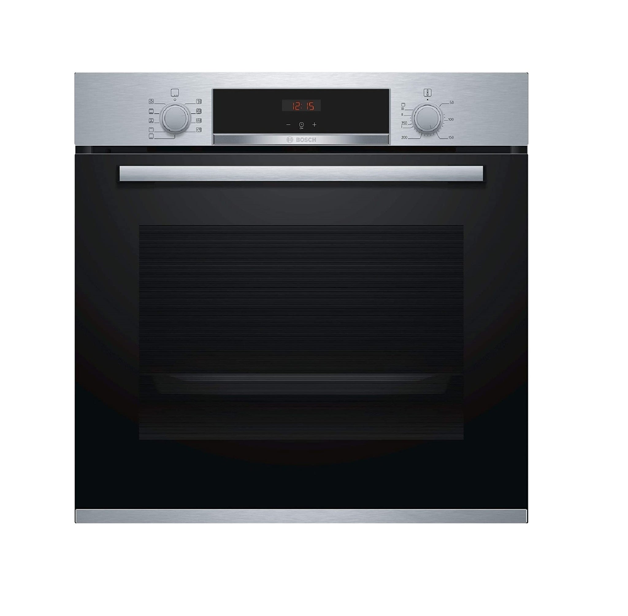 Bosch Serie 4 HBA534BS0Z 71 Litres Convection Built-in Oven (Pre-Heating Function, Black/Stainless Steel)