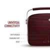 Saregama Carvaan Marathi - Portable Music Player with 5000 Preloaded Songs, FM/ BT/AUX (Cherrywood Red)