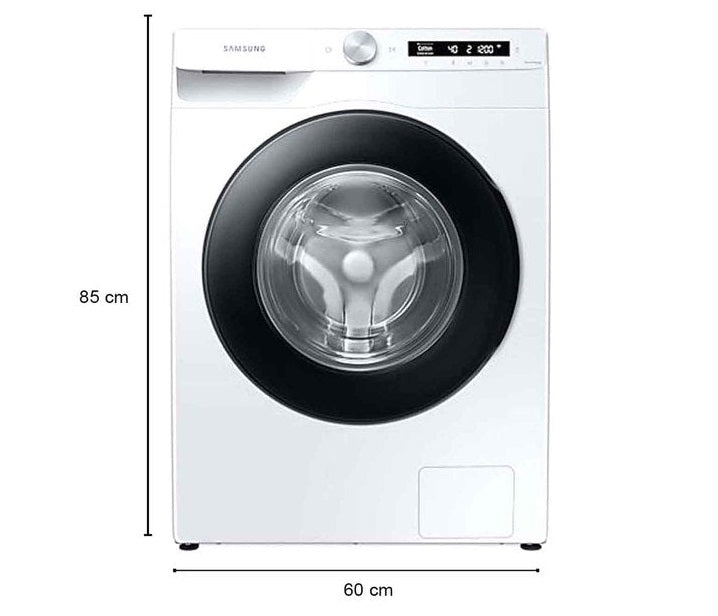Samsung WW70T502DAW1 7 Kg Inverter Fully-Automatic Front Loading Washing Machine (White, Hygiene Steam)