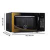 Godrej GME 720 CF2 QZ 20 L Convection Microwave Oven (Golden Rim)