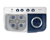 Samsung WT70M3200HB 7.0 Kg Inverter 5 Star Top Loading Washing Machine (Light Grey, Air Turbo Drawing)