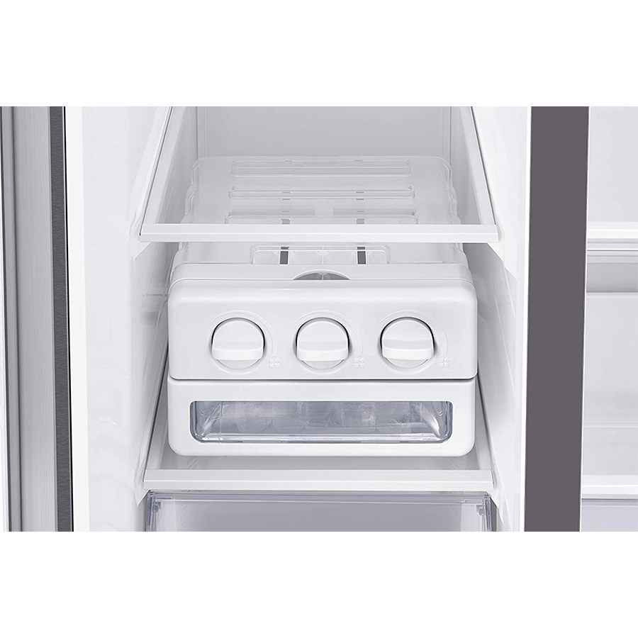 Samsung RS72R5011SL/TL 700 L Inverter Frost-free Side-by-Side Refrigerator (EZ Clean Steel)