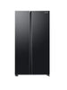 Samsung RS76CG8133B1HL 644L WI-FI Enabled Smart Things Side By Side Inverter Refrigerator, Black DOI