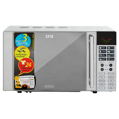 IFB 20SC2 20 L Convection Microwave Oven (Metallic Silver, With Starter Kit)