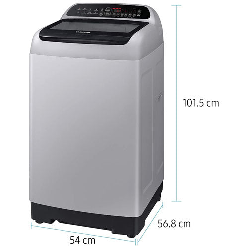 Samsung WA70T4262BS 7.0 Kg Inverter 5 Star Fully-automatic Top Loading Washing Machine (Imperial Silver, Wobble Technology)